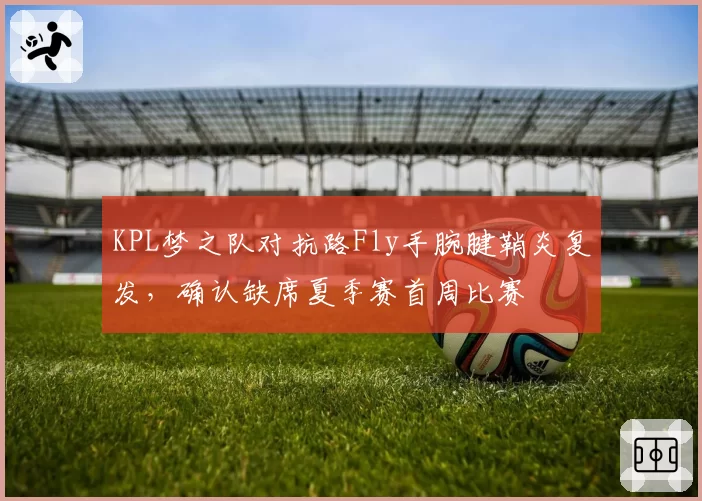 KPL梦之队对抗路Fly手腕腱鞘炎复发,确认缺席夏季赛首周比赛